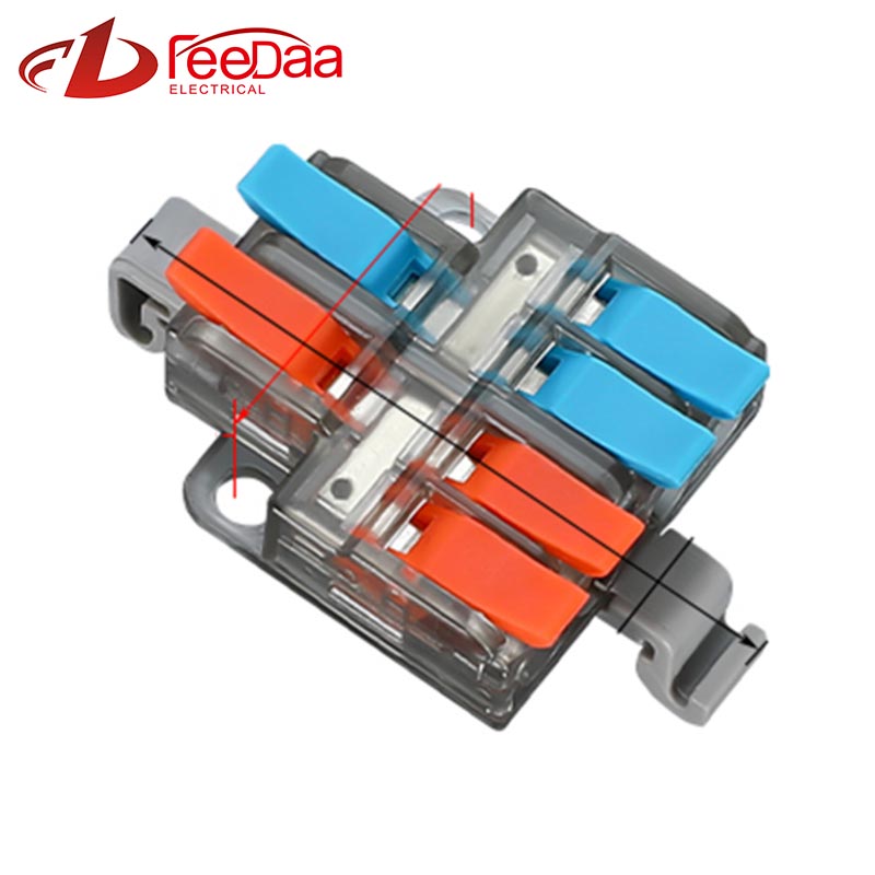 Mabilis na Wire Cable Connectors 2 sa 4 out PCT-5224D