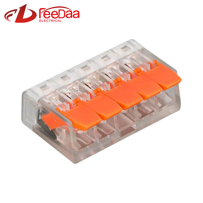 WAGO 221 Series Quickly Wire Connector | 1 Sa 4 Out PCT-415