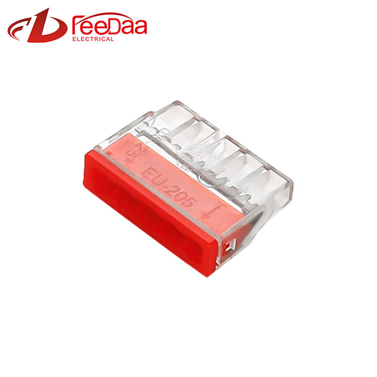 WAGO 2273 Series Quickly Wire Connector | 1 Sa 4 Out EU-205